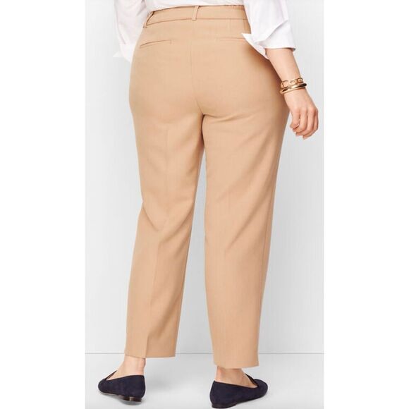 B30 - Talbots Hampshire Straight Leg Ankle Curvy Size 16 Curvy Petite NWT - Picture 2 of 12